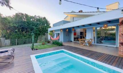 Casa em condomínio fechado com 3 quartos à venda na Ver. Laudelino Antônio Teixeira, 10000, Ibiraquera, Garopaba, 180 m2 por R$ 1.800.000