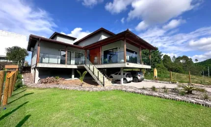 Casa com 3 quartos à venda na jovino piucco, 33, macacu, garopaba, 210 m2 por r$ 3.500.000