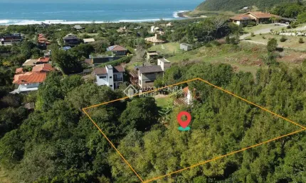 Terreno à venda na geral praia da silveira, 1977, praia da silveira, garopaba, 1836 m2 por r$ 2.500.000