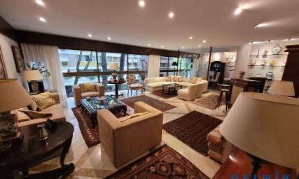 Apartamento com 4 dormitórios à venda, 250 m² por R$ 6.300.000,00 - Leblon - Rio de Janeiro/RJ
