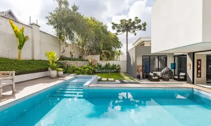 Casa em condomínio fechado com 4 quartos à venda na Rua Ângelo Domingos Durigan, Santa Felicidade, Curitiba, 396 m2 por R$ 5.900.000