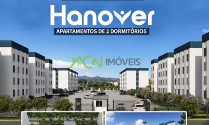 LANÇAMENTO Residencial Hanover - Apartamentos de 2 Dormitórios em Canudos