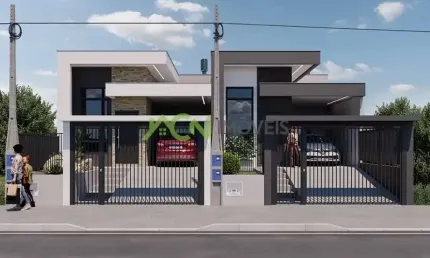 Casa com três dormitórios sendo um suite no bairro Floresta em Estância Velha