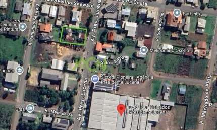 Área com 1.047m2, na Av. Presidente Lucena, Centro, em Presidente Lucena