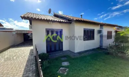 Casa com 2 dormitórios, salão de festas, no Campo Grande, Estância Velha