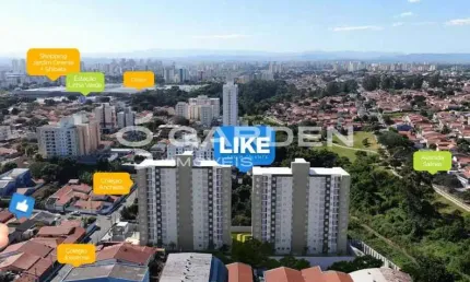 Apartamento com 2 quartos à venda no Jardim Oriente, São José dos Campos 