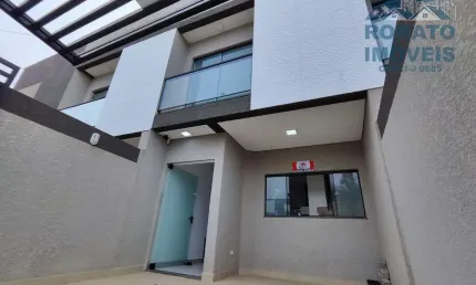 Sobrado apenas 1 quadra da praia - balneário rivieira