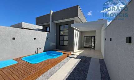 Casa Nova 3 Quadras do Mar com Piscina  -  Matinhos