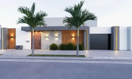 Casa Duplex, 392,00m², 4 Suítes, sendo 2 com closets, Canoa Quebrada, Aracati /CE