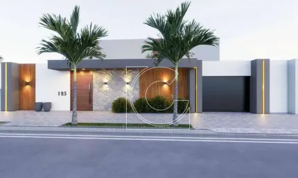Casa duplex, 392,00m², 4 suítes, sendo 2 com closets, canoa quebrada, aracati /ce