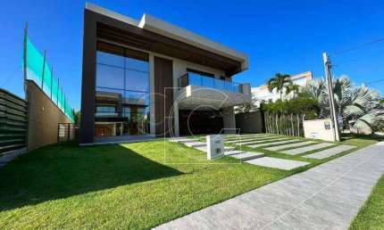 Alphaville Fortaleza, Casa nova e moderna, 481,00m², Cararu, Eusébio/CE