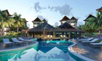 Goa Beach Residence,  Apartamento 252,29m², Porto das Dunas, Aquiraz/CE