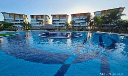 Vila do Porto Resort, Apartamento 112,53m², 3 quartos, Portos das Dunas, Aquiraz/CE