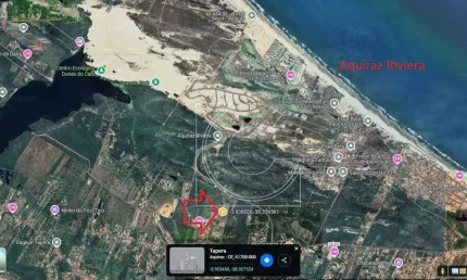 Loteamento Planalto Praia Leste, Terreno, 1287m², Tapera, Aquiraz/CE