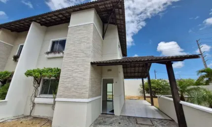 Cond. villa toscana, casa duplex, 130 m², 3 quartos,  1 suíte, centro, eusébio/ce