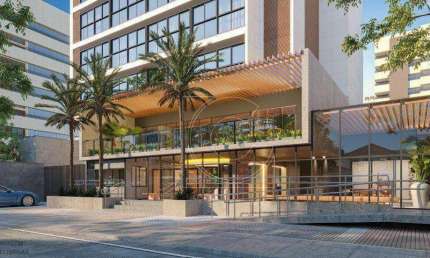 J. Studios Meireles, Studios 25,60m³ e  Apartamentos 36,31m², 1 suíte, Meireles, Fortaleza/CE.