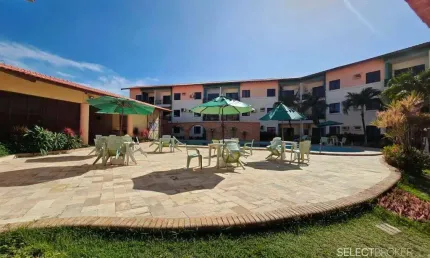 Residencial Vila do Mar, 36m², mobiliado - Porto das Dunas/CE