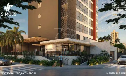 J. studios barão, 25m², 27m² e 35m², meireles, fortaleza/ce
