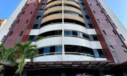 Edifício fellini, apartamento, 127,00m², 3 suítes, meireles, fortaleza/ce