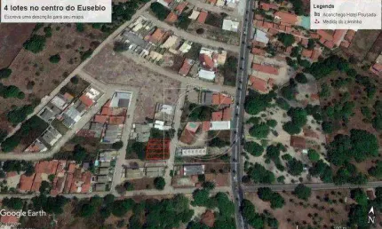 Terreno residencial/comercial à venda no centro de eusébio/ce.