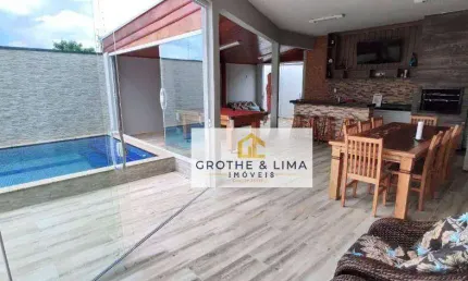 Oportunidade Única! Sobrado com Piscina no Condomínio Terras do Vale em Caçapava/SP - Ref. SO157