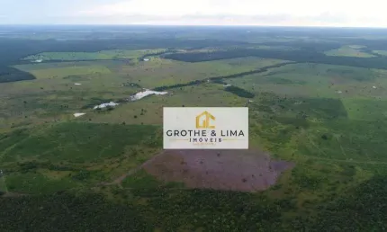 Fazenda com 4 dormitórios à venda, 276 m² por R$ 27.644.628,00 - Zona Rural - Duerê/TO