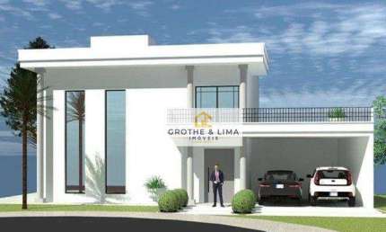 Sobrado com 3 dormitórios, 1 suíte máster à venda, 230 m² - Condomínio Terras do Vale - Caçapava/SP