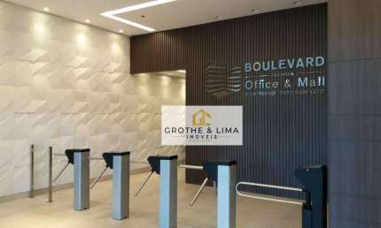 Sala comercial no contrapiso à venda, 26 m²- Centro - Jacareí/SP