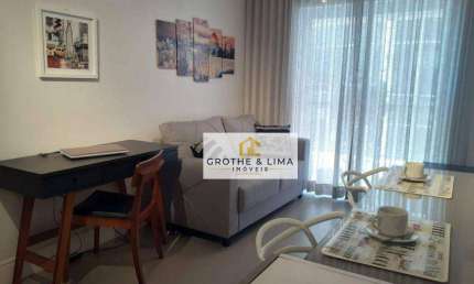 Apartamento com 2 dormitórios, 47 m² - venda por R$ 490.000,00 ou aluguel por R$ 3.000,00/mês - Jardim Oswaldo Cruz - São José dos Campos/SP