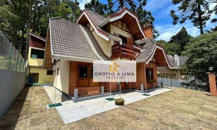 Casa com 5 dormitórios à venda, 300 m² por R$ 1.970.000,00 - Vila Capivari - Campos do Jordão/SP