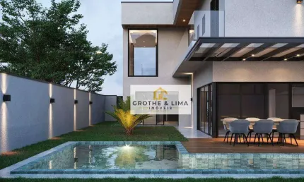 Sobrado com 4 dormitórios à venda, 348 m² por R$ 3.392.000,00 - Condomínio Residencial Monte Carlo - São José dos Campos/SP