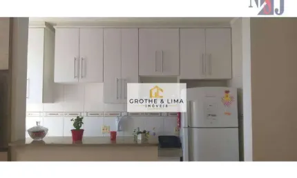 Apartamento com 2 dormitórios à venda, 55 m² por R$ 180.000,00 - Chácara do Visconde - Taubaté/SP