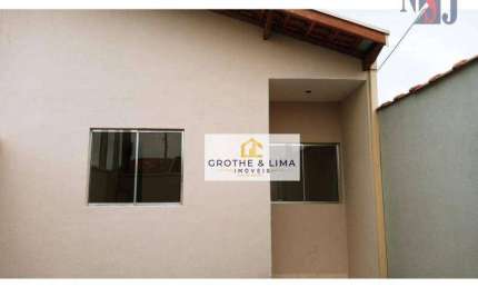 Casa com 2 dormitórios à venda, 65 m² por R$ 260.000,00 - Água Quente - Taubaté/SP