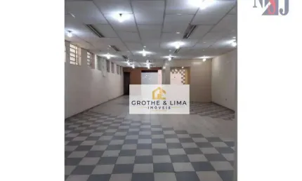 Salão, 212 m² - venda por r$ 1.100.000,00 ou aluguel por r$ 4.950,00/mês - centro - taubaté/sp