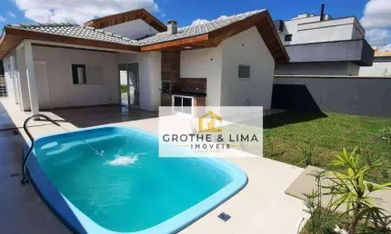 Casa com 3 dormitórios à venda, 150 m² por r$ 1.035.000,00 - condomínio terras do vale	 - caçapava/sp