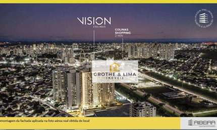 Apartamento com 2 dormitórios, suíte à venda, 58 m² - Jardim Esplanada II - São José dos Campos/SP