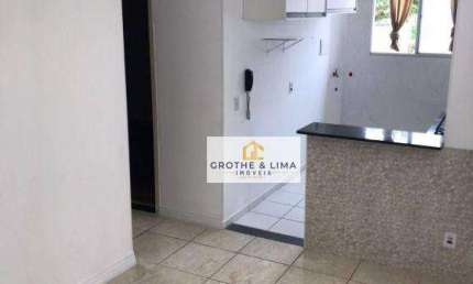 Apartamento com 2 dormitórios para alugar, 50 m² por R$ 1.400,00/mês - Santa Catarina - Taubaté/SP