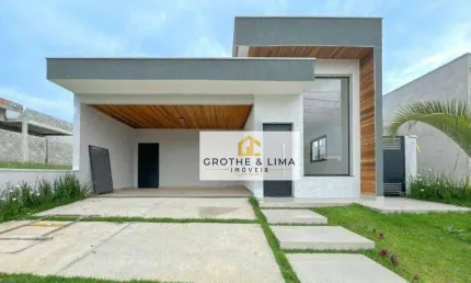 Casa com 3 Dormitórios - 135m² -  Condomínio Malibu - Caçapava/SP