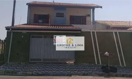 Sobrado com 3 dormitórios à venda, 200 m² por R$ 424.000,00 - Residencial Estoril - Taubaté/SP