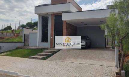 Casa nova com 3 dormitórios, 1 com suíte à venda, 133 m² - Reserva do Vale - Caçapava/SP