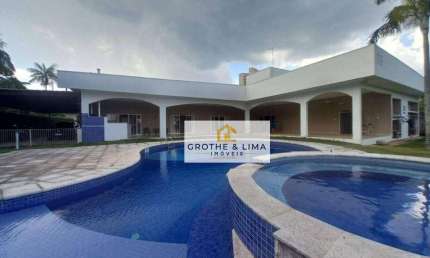 Deslumbrante casa térrea de 600m², no condomínio  Quinta das Flores-SJC - SP!!