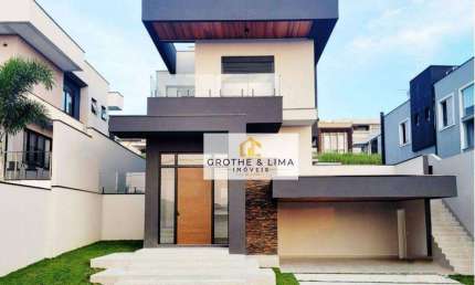 Sobrado com 4 dormitórios à venda, 339 m² por R$ 2.900.000,00 - Condomínio Residencial Jaguary - São José dos Campos/SP