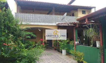 Sobrado 2 dormitórios, suíte, 180 m² AC, terreno 300 m², local excelente, perto de tudo, fácil acesso  saída praia Morro do Algodão - Caraguatatuba/SP