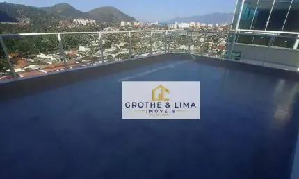 Apartamento Duplex com 4 dormitórios à venda, 166 m² por R$ 1.280.000,00 - Cidade Jardim - Caraguatatuba/SP