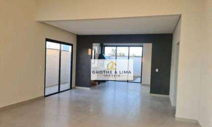 Novíssima Casa térrea de 3 dormitórios, 1 suíte à venda, 158 m² - Condomínio Terras do Vale