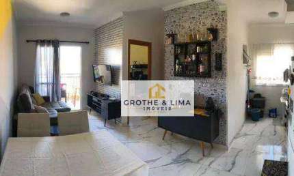 Apartamento com 2 dormitórios, 1 suíte à venda, 54 m² - Jardim São Judas Tadeu - São José dos Campos/SP