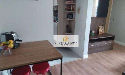 Apartamento com 2 dormitórios à venda, 48 m² por R$ 215.000,00 - Campos Elíseos - Taubaté/SP