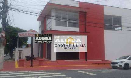 Salão com 4 banheiros, mais 3 salas no piso superior! para alugar, 400 m² por R$ 8.780/mês - Vila São Geraldo - Taubaté/SP