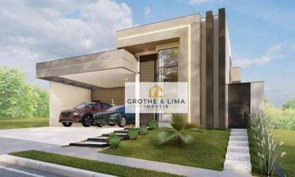 Casa com 3 dormitórios à venda, 155 m² por R$ 1.100.000,00 - Condomínio Terras do Vale - Caçapava/SP