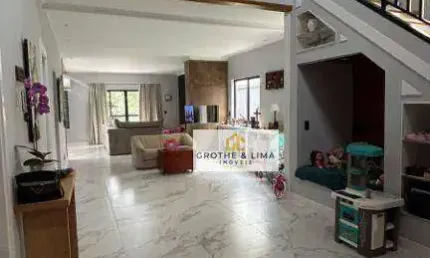 Sobrado com 4 dormitórios à venda, 343 m² por r$ 2.000.000,00 - condomínio terras do vale - caçapava/sp